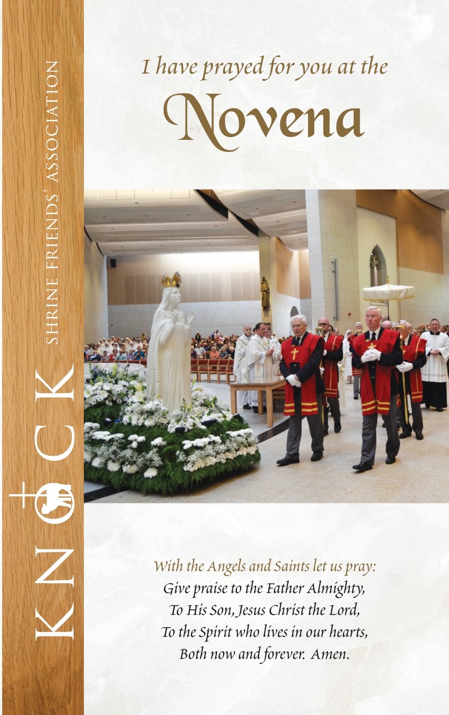 Novena Procession Statue of Our Lady of Knock