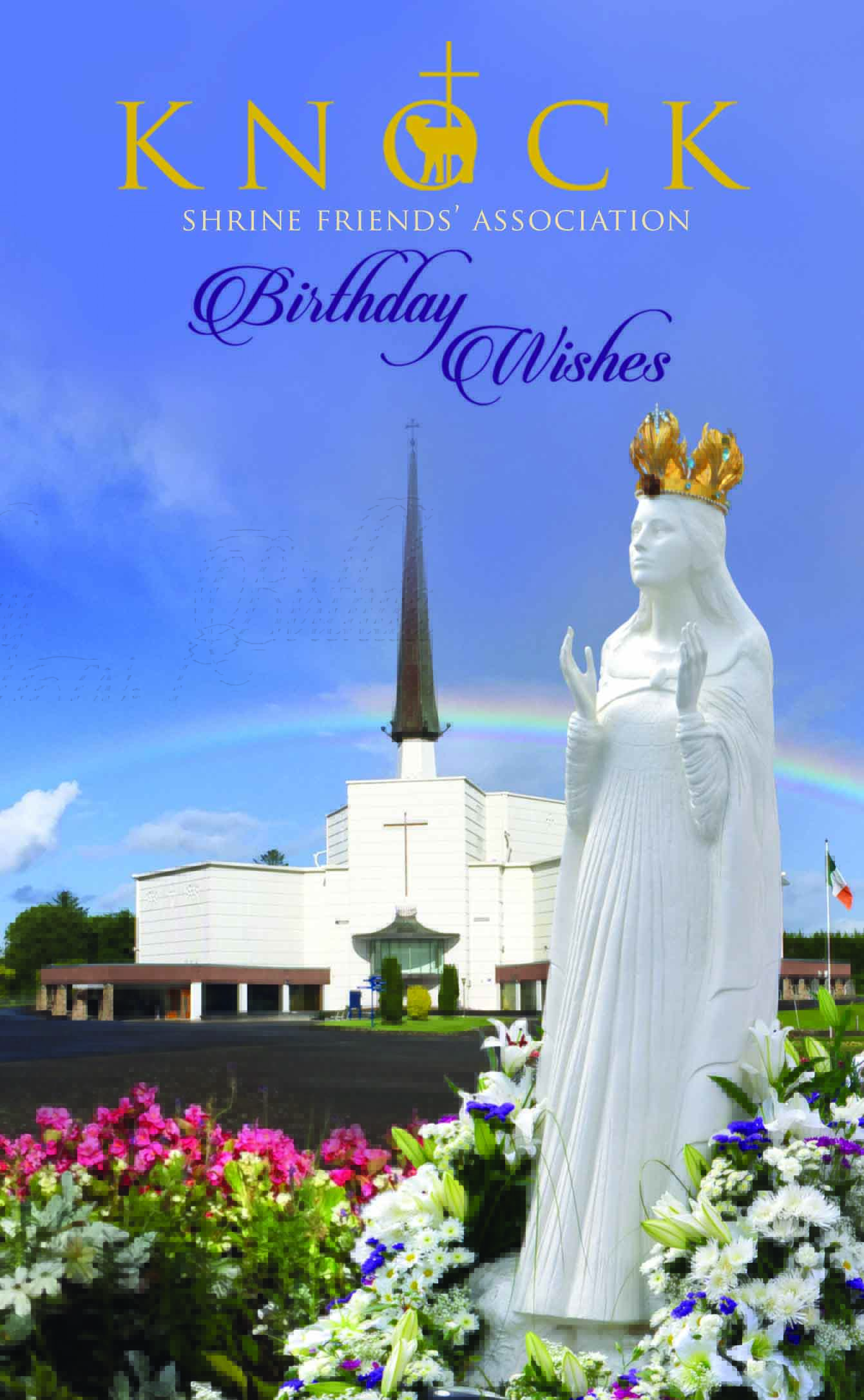 Birthday Card Knock Shrine