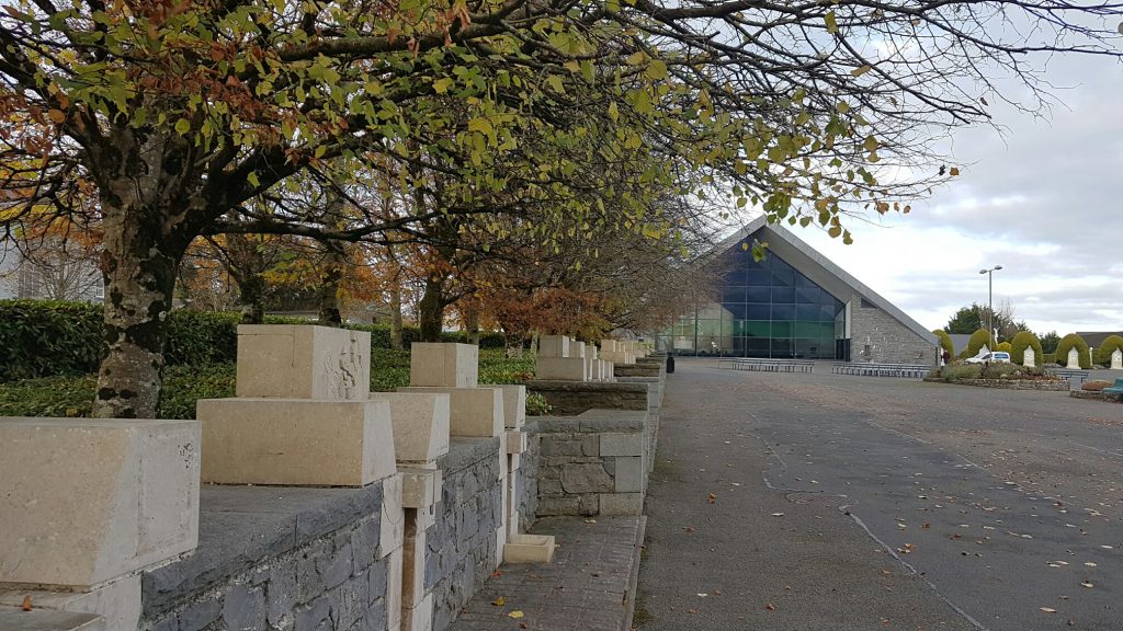 mobility at knock shrine grounds