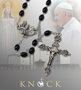 Pope Francis Black Rosary