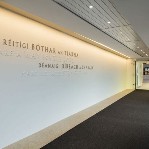 Entrance hall Knock basilica