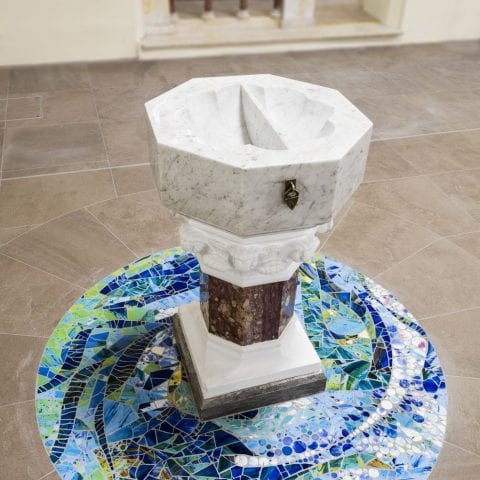  baptismal font parish church