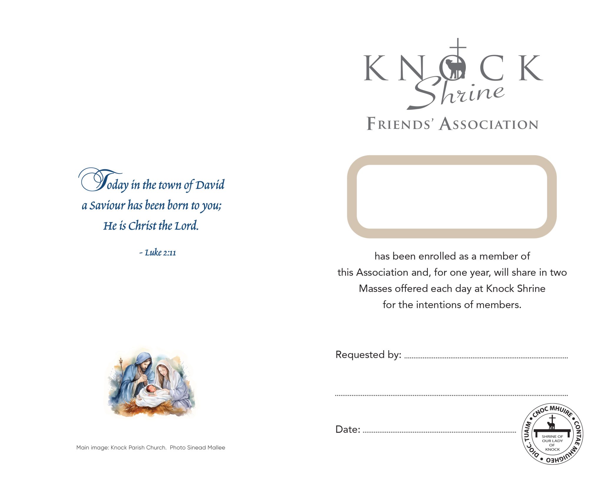 Christmas Blessings - Knock Parish Church - Image 3