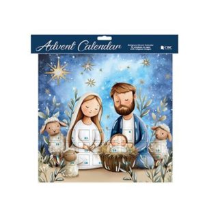 Children's Advent Calendar: Holy Family and Lambs